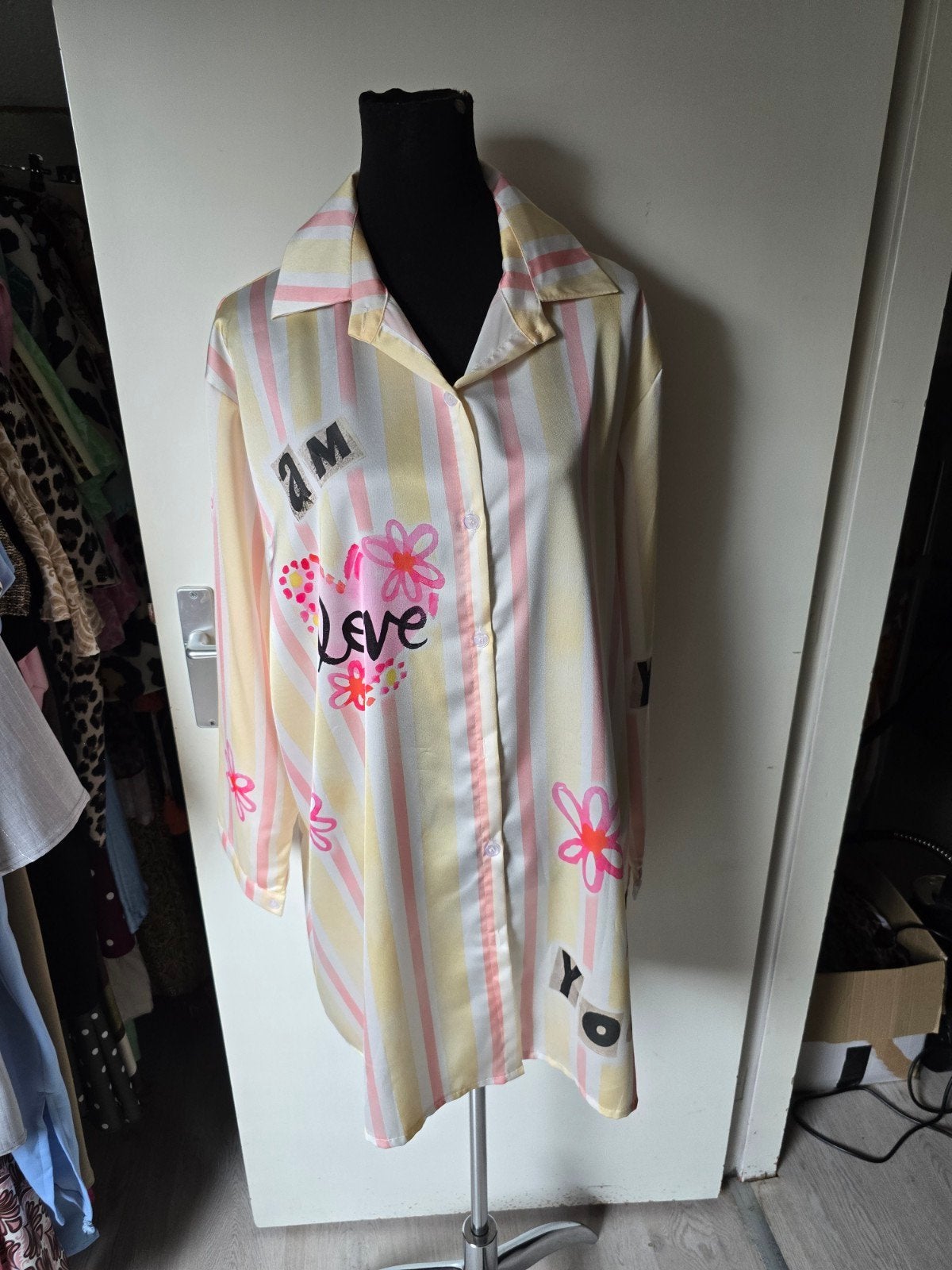 dames tuniek blouse, Ophalen of Verzenden, Nieuw, Maat 42/44 (L), Meerkleurig