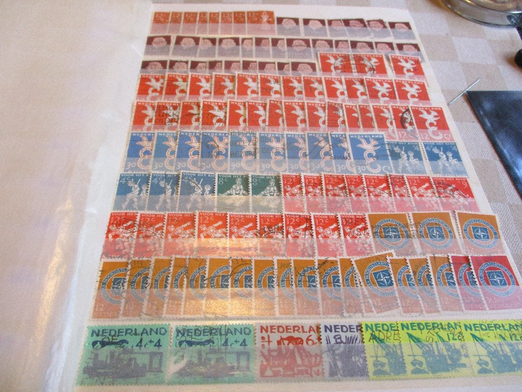 Postzegels Nederland kaveltje NVPH 710 tm NVPH 725, Postzegels en Munten, Ophalen of Verzenden, Na 1940, Gestempeld