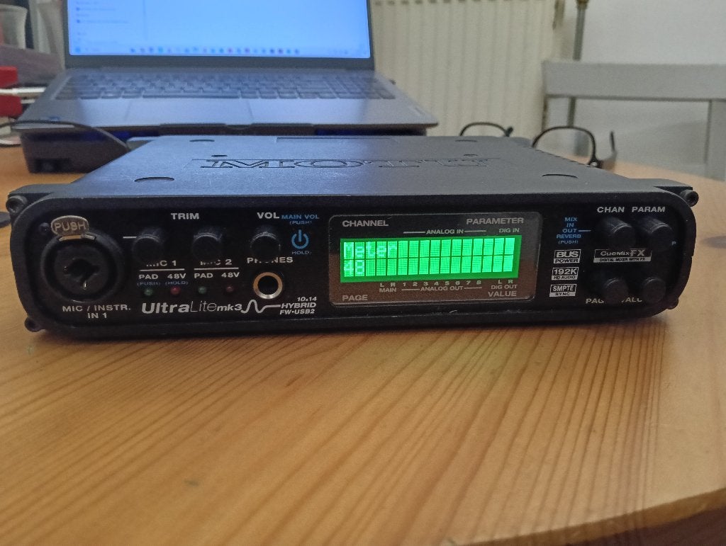MOTU UltraLite Mk3 audio interface, Computers en Software, Ophalen of Verzenden, Zo goed als nieuw, Extern, MOTU