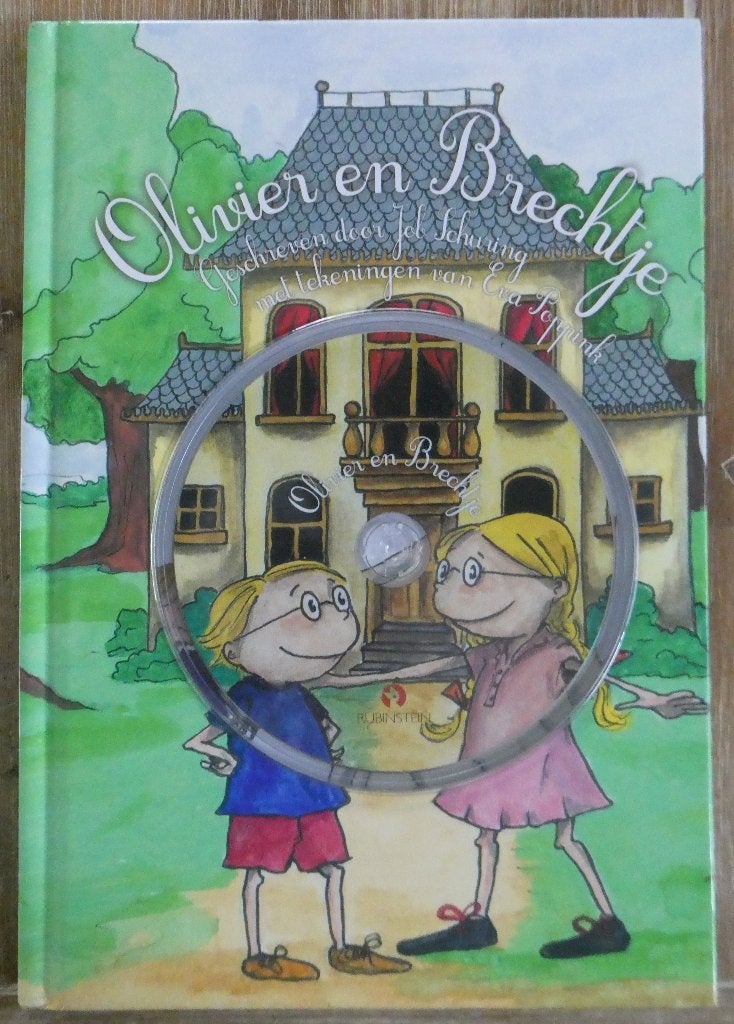 Olivier en Brechtje - Job Schuring - cd + boek, Job Schuring, Fictie algemeen, Jongen of Meisje, Ophalen of Verzenden