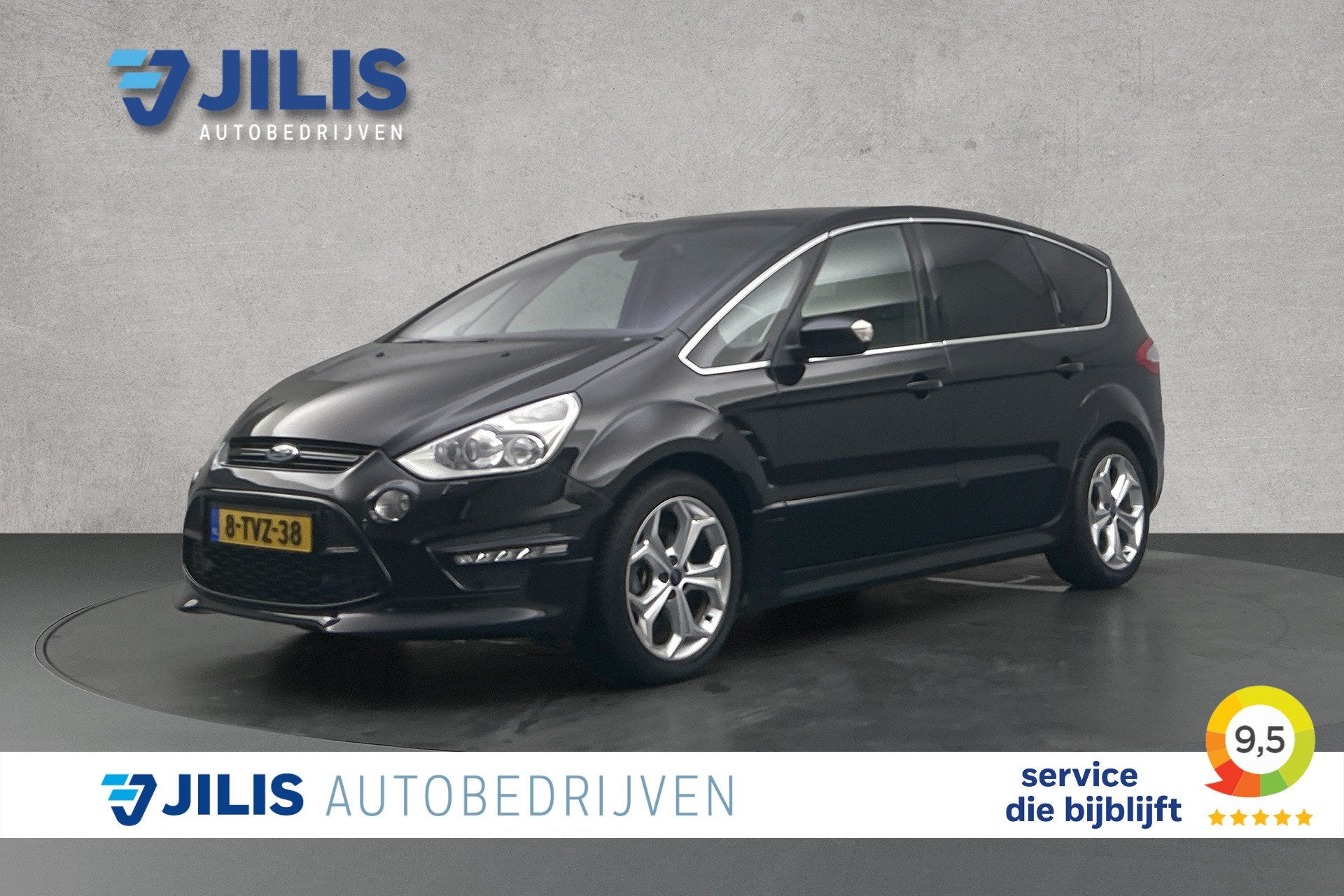 Ford S-Max 1.6 EcoBoost Platinum 7p. | Camera | Trekhaak | P, Voorwielaandrijving, Gebruikt, 4 cilinders, 160 pk