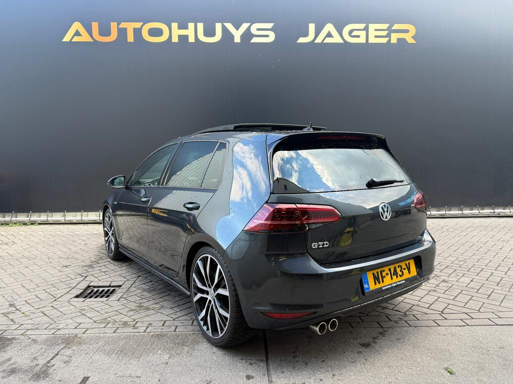 Volkswagen Golf 2.0 TDI GTD Pano Virtual Leder Navi Camera, Auto's, Gebruikt, 4 cilinders, Zwart, Leder