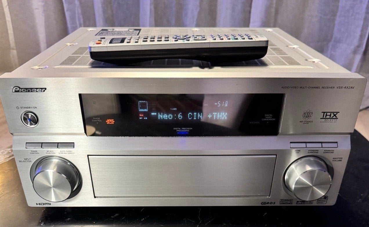 Pioneer VSX-AX2AV Audio/Video Multi-Channel Receiver, Gebruikt, Ophalen of Verzenden, Pioneer, 120 watt of meer