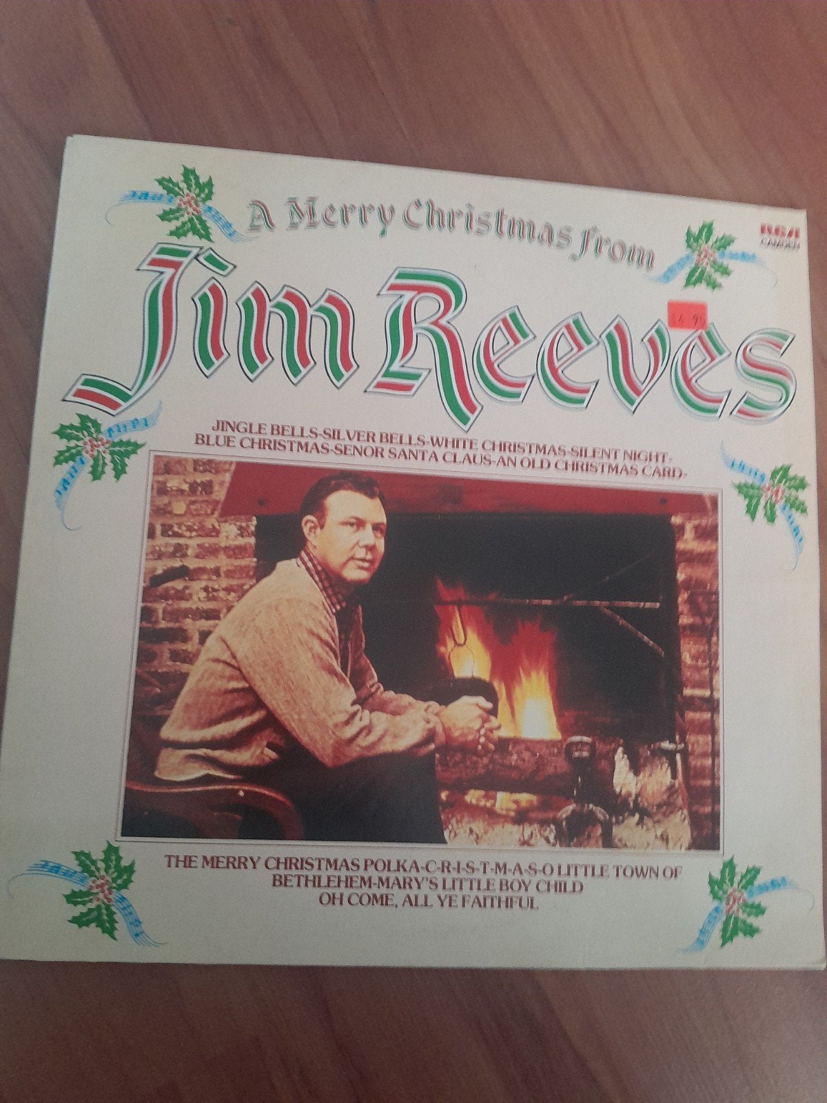Jim Reeves A merry christmas, Ophalen of Verzenden, Gebruikt, LP