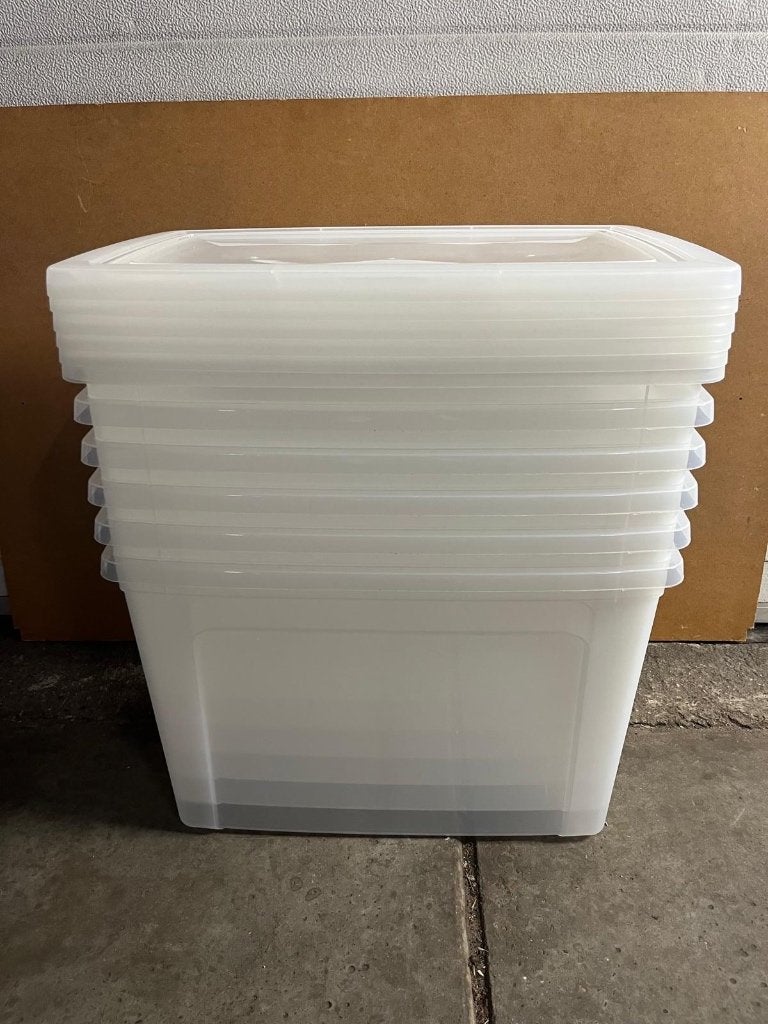 IRIS Clearbox Opbergbox - 70L set van 6 | Van €80, nu, Kunststof, Iris, Iris, Nieuw