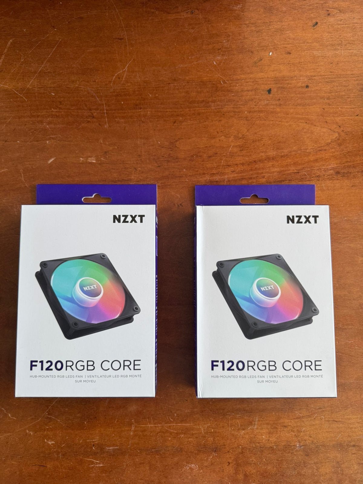 2x NZXT F120 RGB Core Black – 120mm RGB Fans – Nieuw, Computers en Software, Ophalen of Verzenden, Nieuw, Luchtkoeling