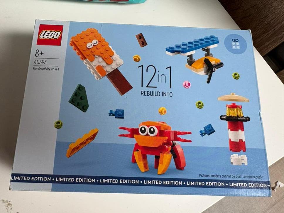 LEGO 40593 Fun Creativity 12-in-1 Limited Edition, Ophalen of Verzenden, Meer dan 50 stukjes, Zo goed als nieuw, 6 jaar of ouder