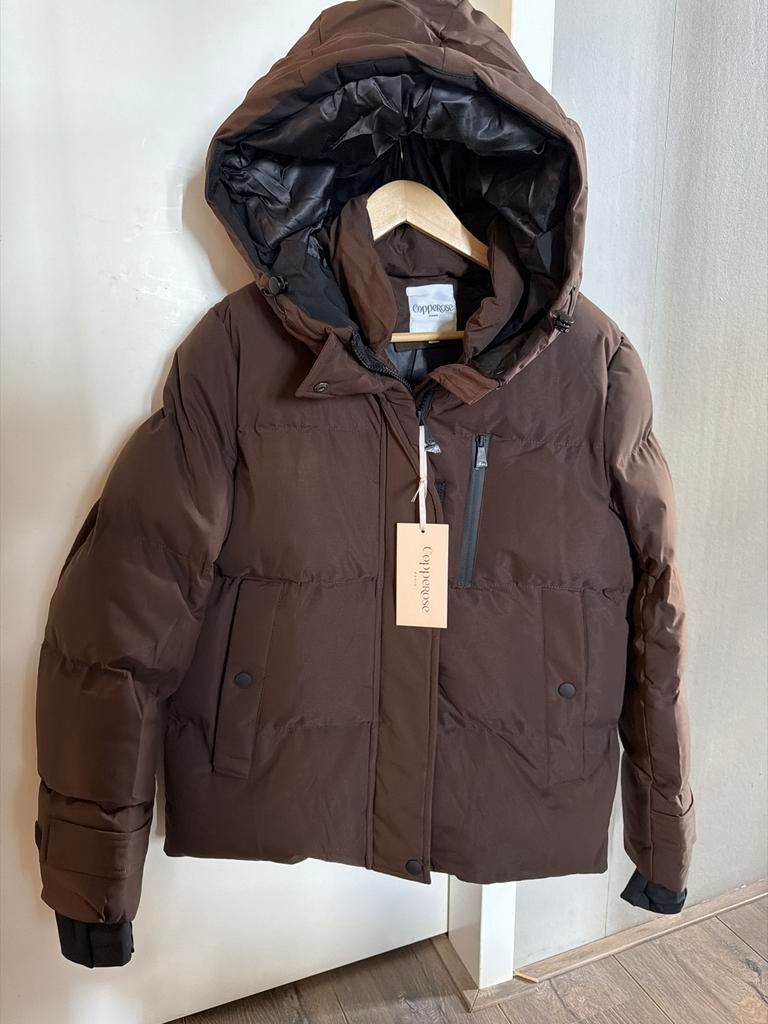 Nieuwe Copperose puffer jas maat M bruin, Ophalen of Verzenden, Nieuw, Maat 38/40 (M), Bruin