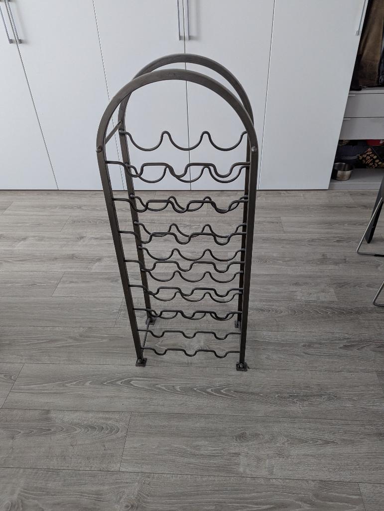 wine rack, Huis en Inrichting, Woonaccessoires | Wijnrekken, Ophalen, 50 tot 75 cm, 15 tot 25 flessen, Zo goed als nieuw
