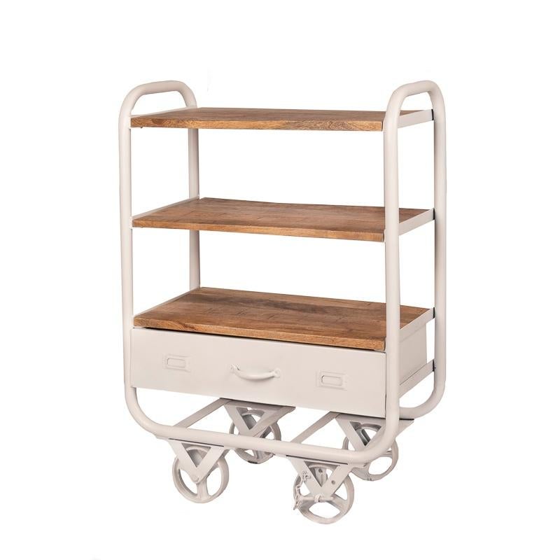 Industriële Bakkerskar Keukentrolley Koffiewagen Kar Wit, Info@dehanzeherten.nl, De Hanze Herten BV, Nieuw, Ophalen of Verzenden