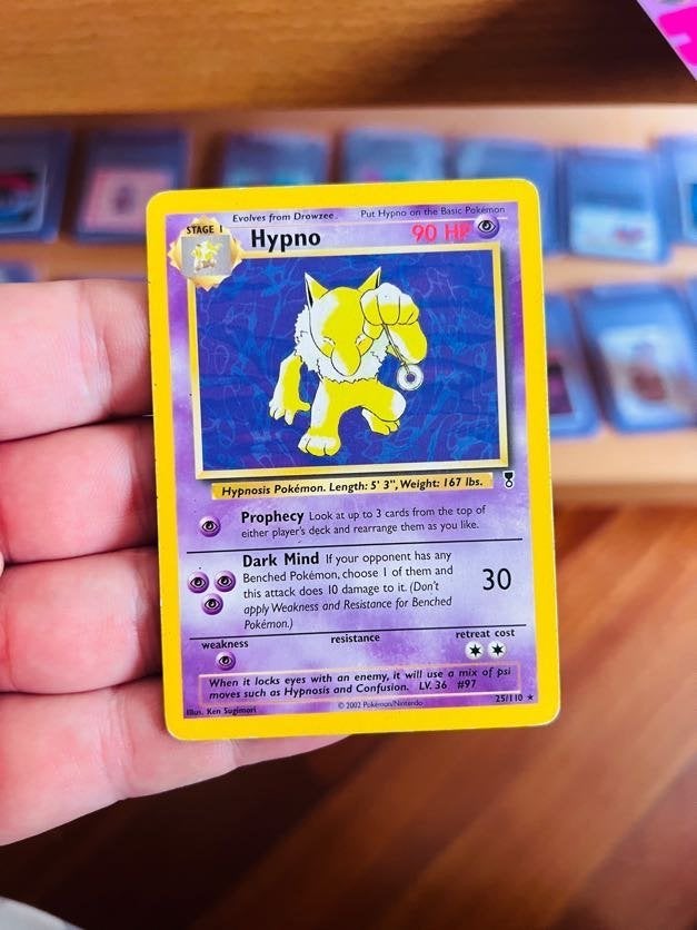 Hypno 25/110 Legendary Pokemon, Verzenden, Zo goed als nieuw, Losse kaart, Foil