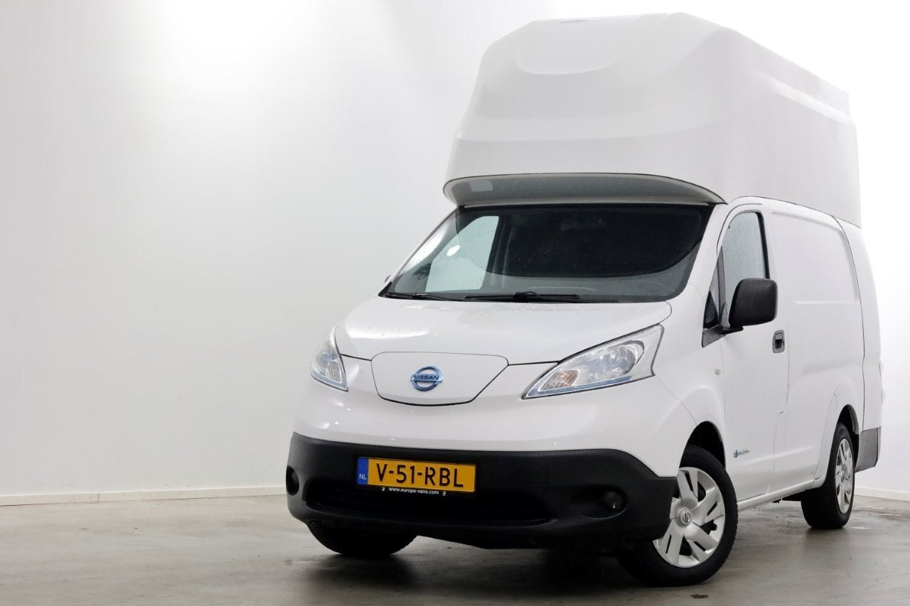 Nissan E-NV200 L2H2 XL Voltia 40 kWh 100% Elektrisch Snellad, Auto's, Gebruikt, Wit, 2 stoelen, 405 min
