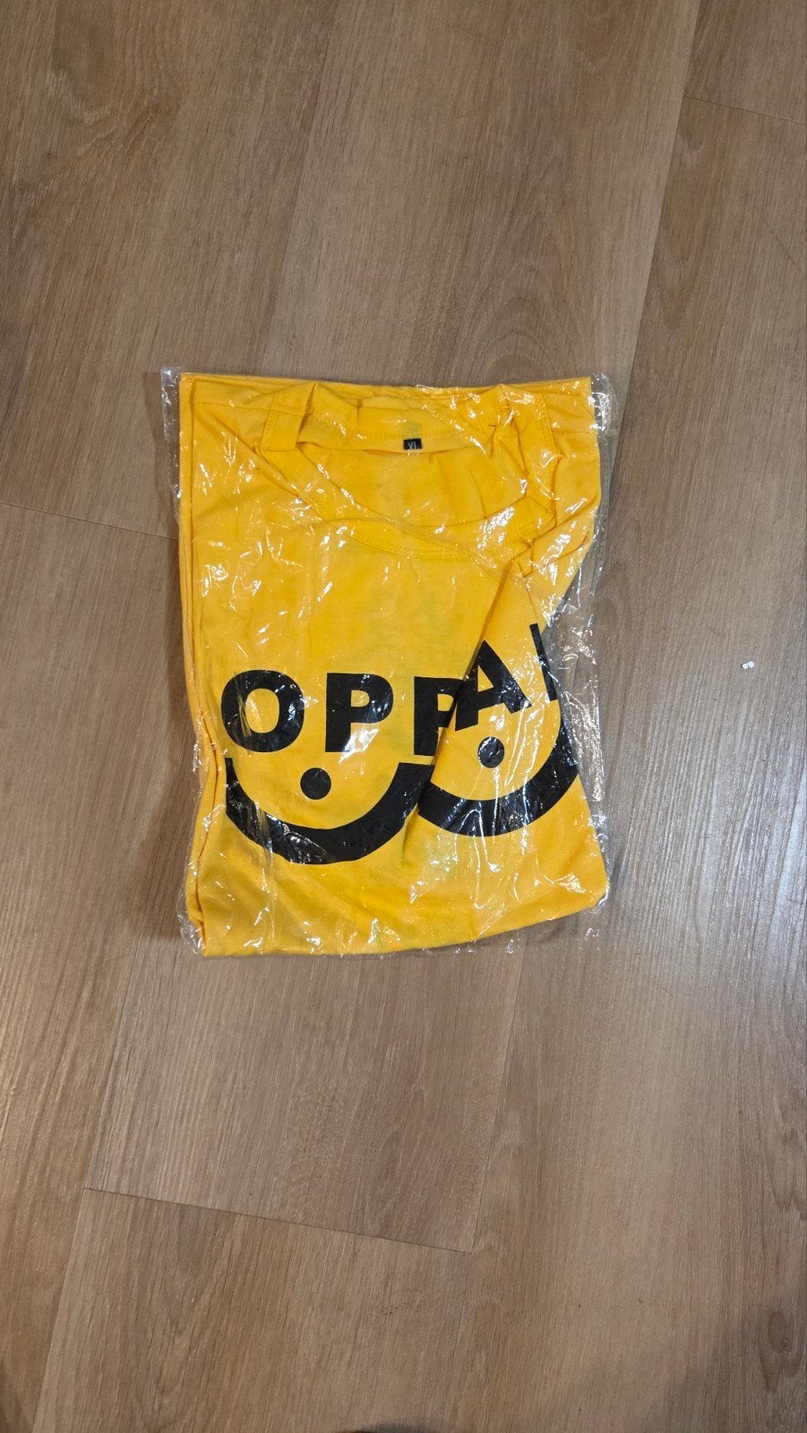 One Punch Man Saitama Oppai Cosplay T-shirt, Geel, Nieuw, Overige maten, Ophalen of Verzenden