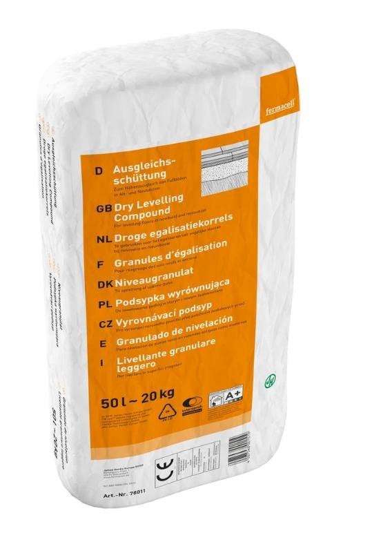 Fermacell egalisatiekorrels, Doe-het-zelf en Verbouw, Overige materialen, Nieuw, 15 m² of meer, Vloerisolatie