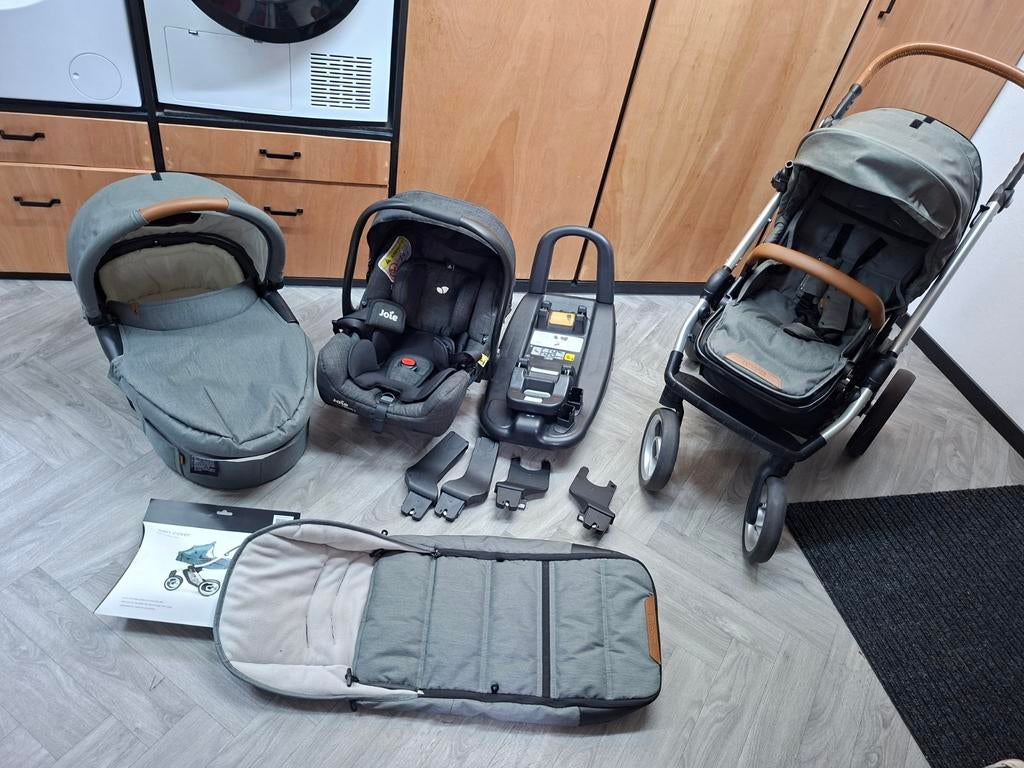 Gebruikte Mutsy Explorer Buggy 3-in-1 met Isofixbase, Kinderen en Baby's, Buggy's, Gebruikt, Overige merken, Duomodel, Regenhoes