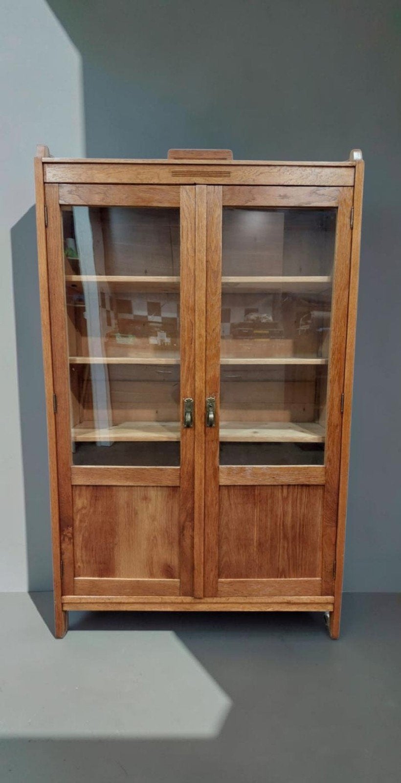 Art deco kastje boekenkastje vitrinekastje, Antiek en Kunst, Antiek | Meubels | Kasten, Ophalen