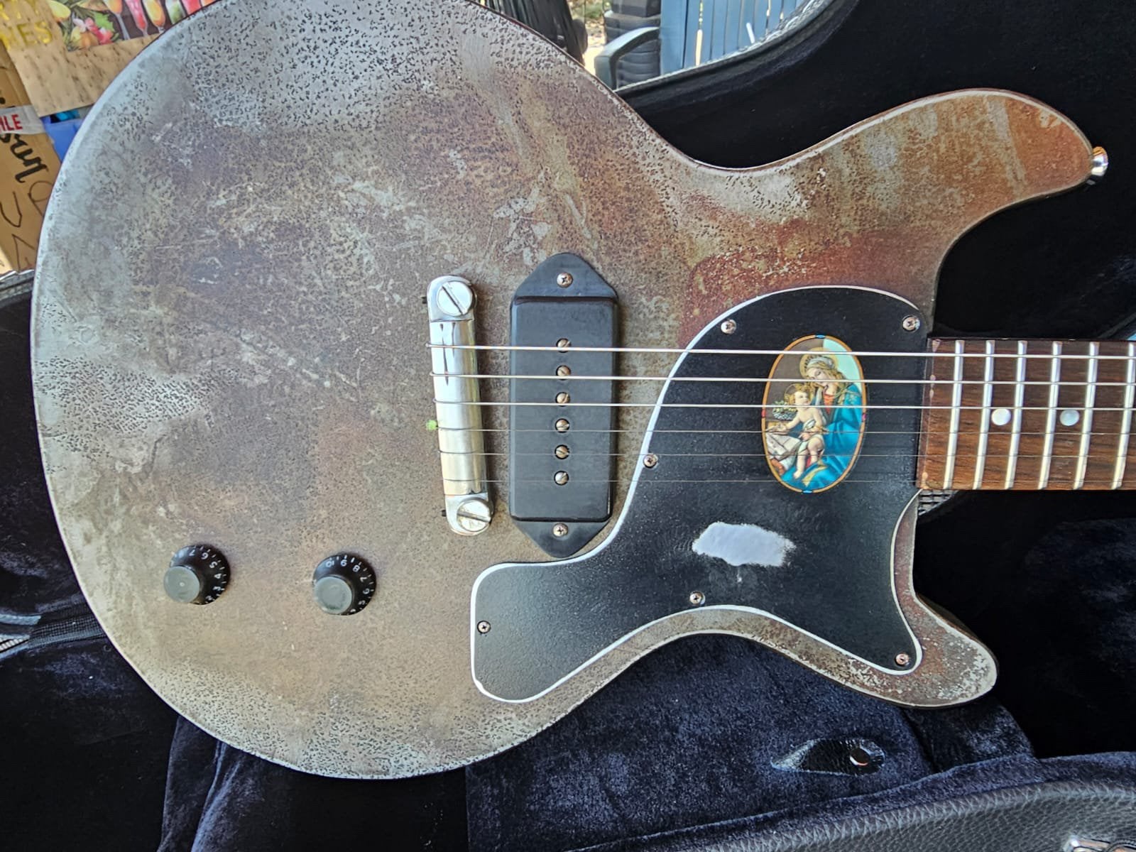 Loic le pape Custom shop Johnny Thunders Tribute, Muziek en Instrumenten, Snaarinstrumenten | Gitaren | Elektrisch, Ophalen, Zo goed als nieuw