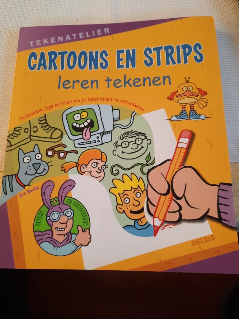 CARTOONS EN STRIPS leren tekenen, Ophalen of Verzenden