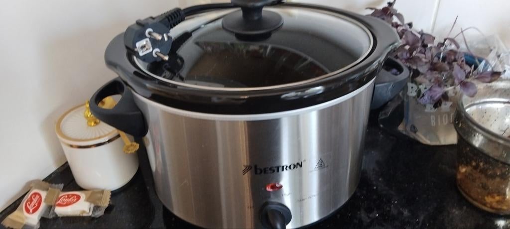 Bestron slowcooker 3,5 liter nieuw, Witgoed en Apparatuur, Slowcookers, Ophalen of Verzenden