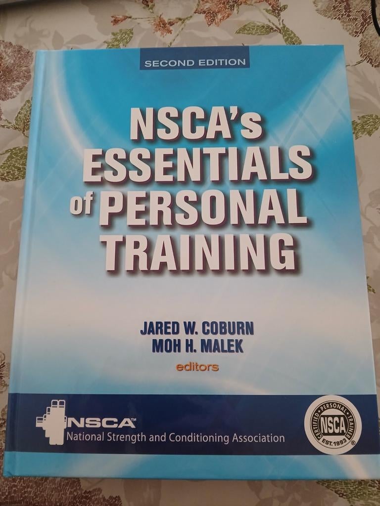 NSCA's Essentials of Personal Training - Tweede Editie, Jared W. Coburn, Moh H. Malek, Zo goed als nieuw, Beta, HBO