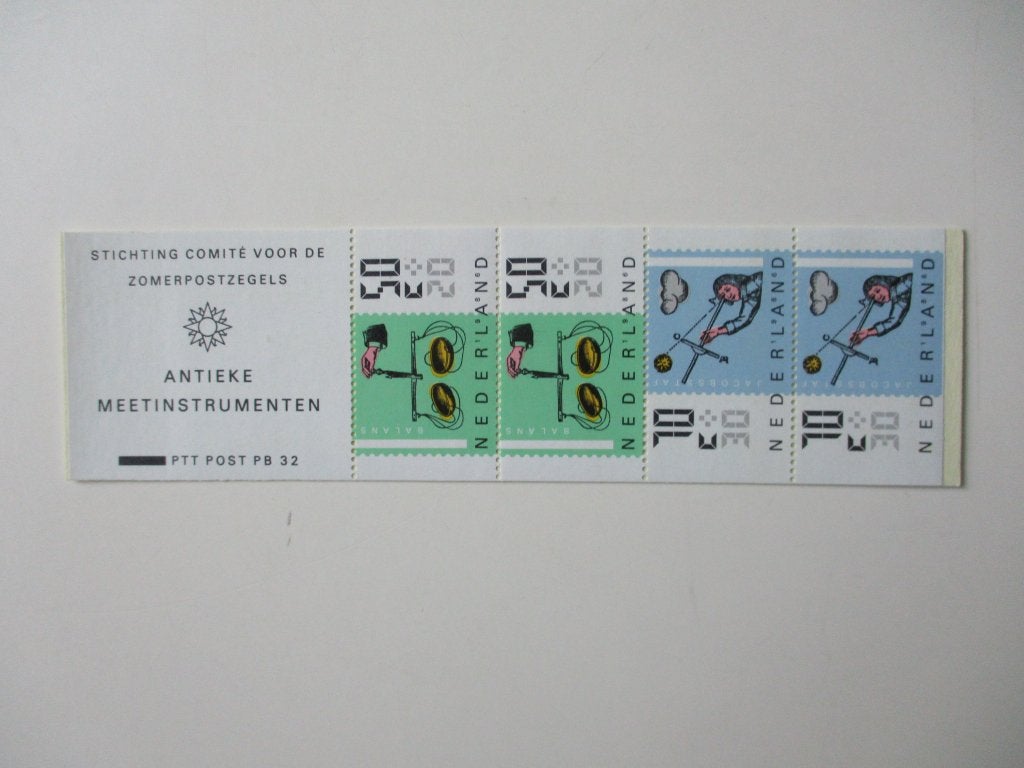 Zomerpostzegels blok 1986 - Antieke Meetinstrumenten, Verzenden, Na 1940, Postfris