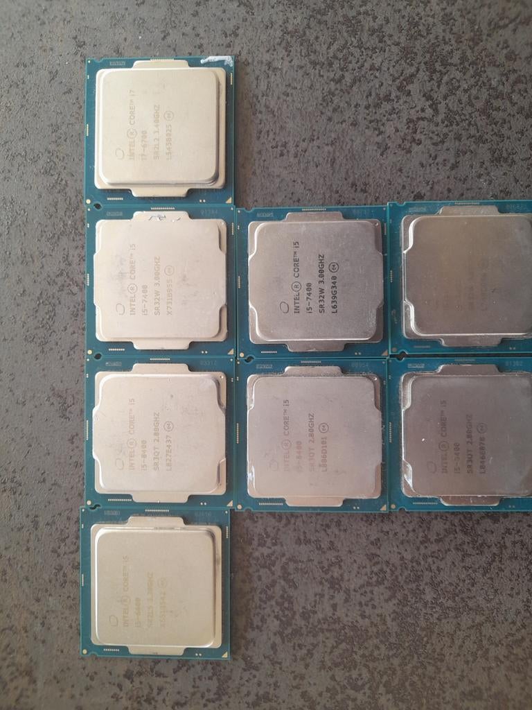 Intel Core i5 en i7 Processoren - Diverse Modellen, Computers en Software, Processors, LGA 1151, Gebruikt, 4-core, Ophalen of Verzenden