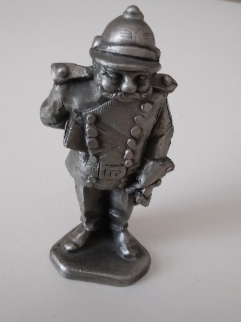 tin soldaat ,agent oude ambachten, Ophalen of Verzenden