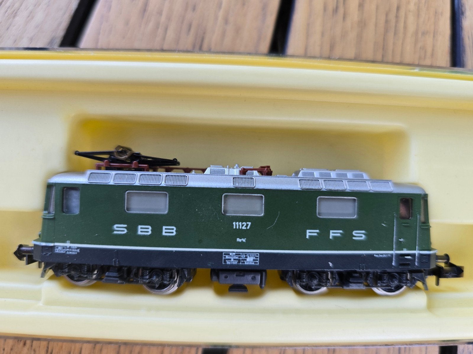 Minitrix EMS Locomotief 2171 voor spoor N, Hobby en Vrije tijd, Modeltreinen | N-Spoor, Gebruikt, Trix, Ophalen of Verzenden, Gelijkstroom