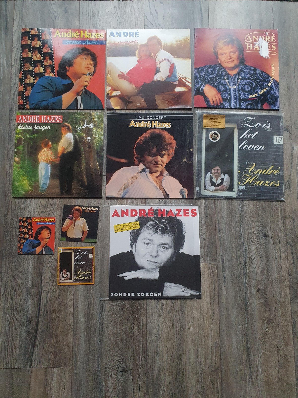 mooie set andre hazes lps vinyl  lp, Ophalen of Verzenden, Zo goed als nieuw, 12 inch, Levenslied of Smartlap