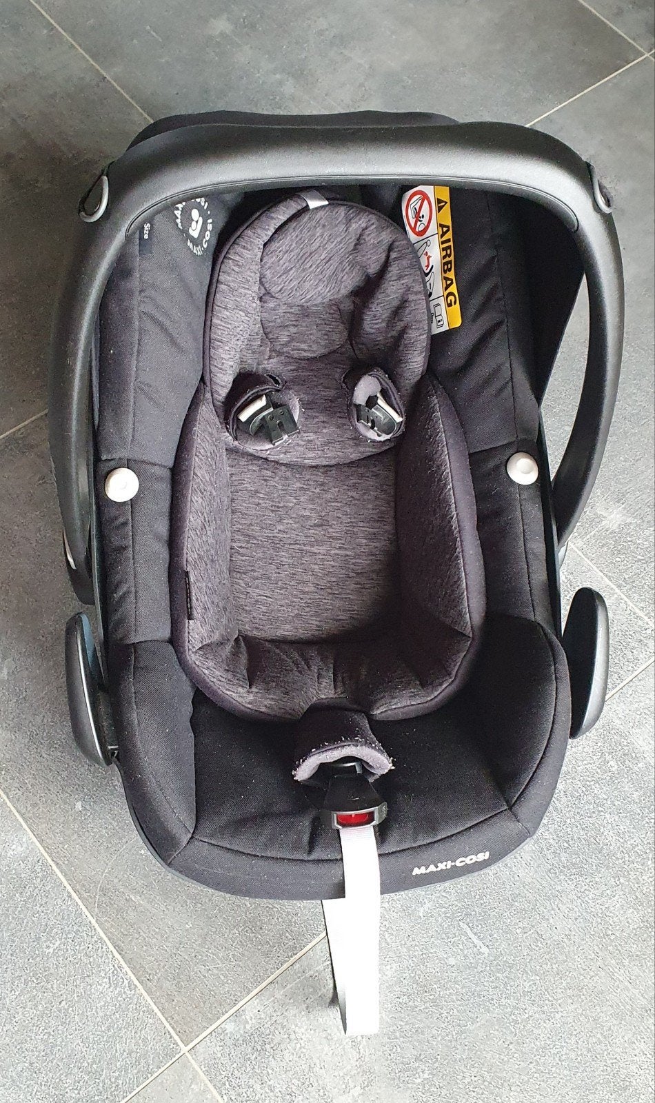 maxicosi met isofix, Ophalen, Afneembare rugleuning, Zo goed als nieuw, Isofix