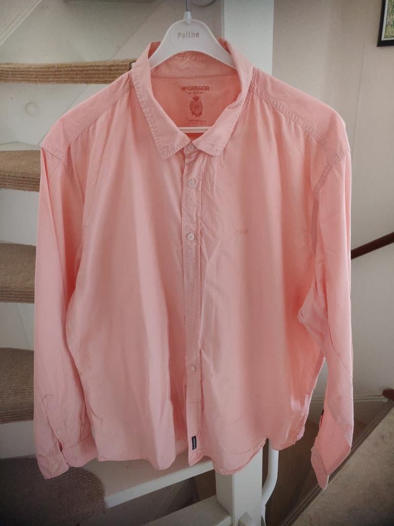 Origineel & Nieuwe ,Mc Gregor Heren overhemd .Mt XXL, Ophalen of Verzenden, Nieuw, Maat 46/48 (XL) of groter, Roze
