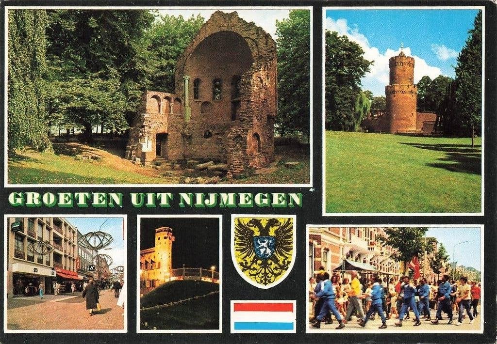 Groeten uit Nijmegen, Verzamelen, Ophalen of Verzenden, 1980 tot heden, Gelopen, Gelderland