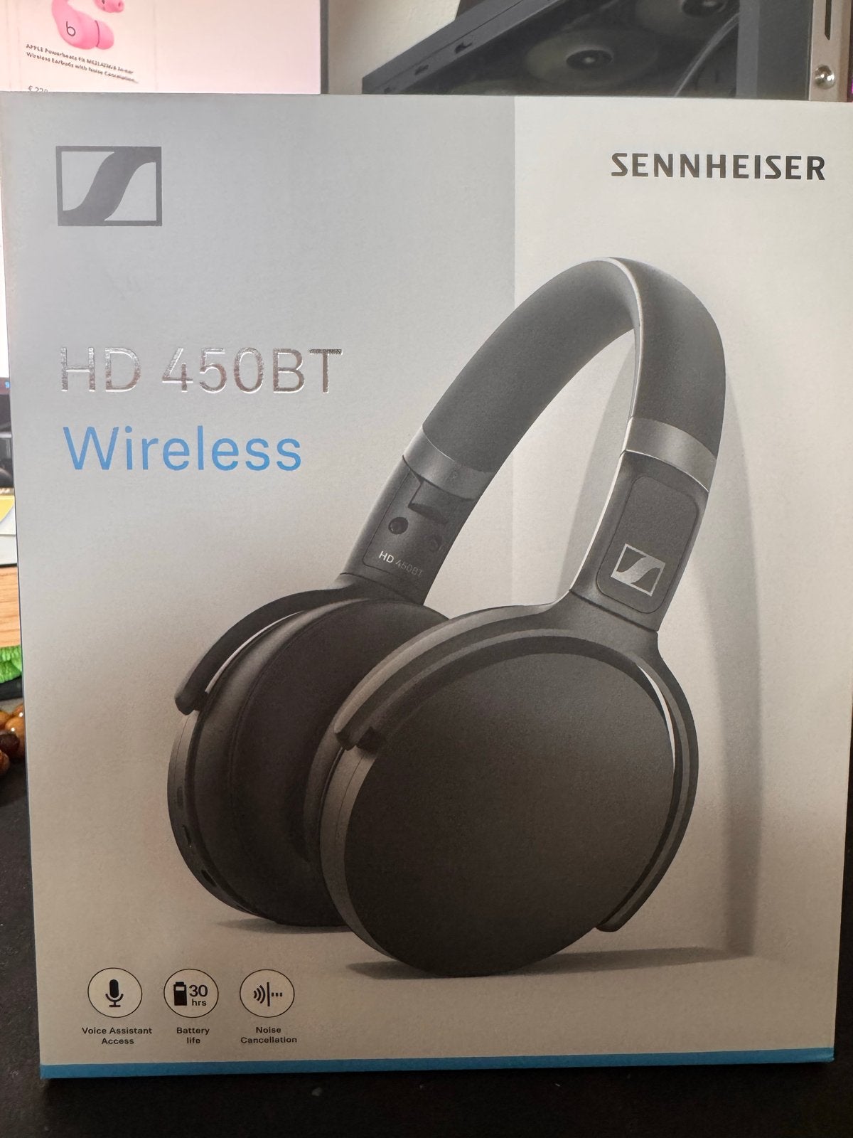 Sennheiser HD 450BT Draadloze Hoofdtelefoon met ANC, Ophalen, Zo goed als nieuw, Sennheiser, Draadloos