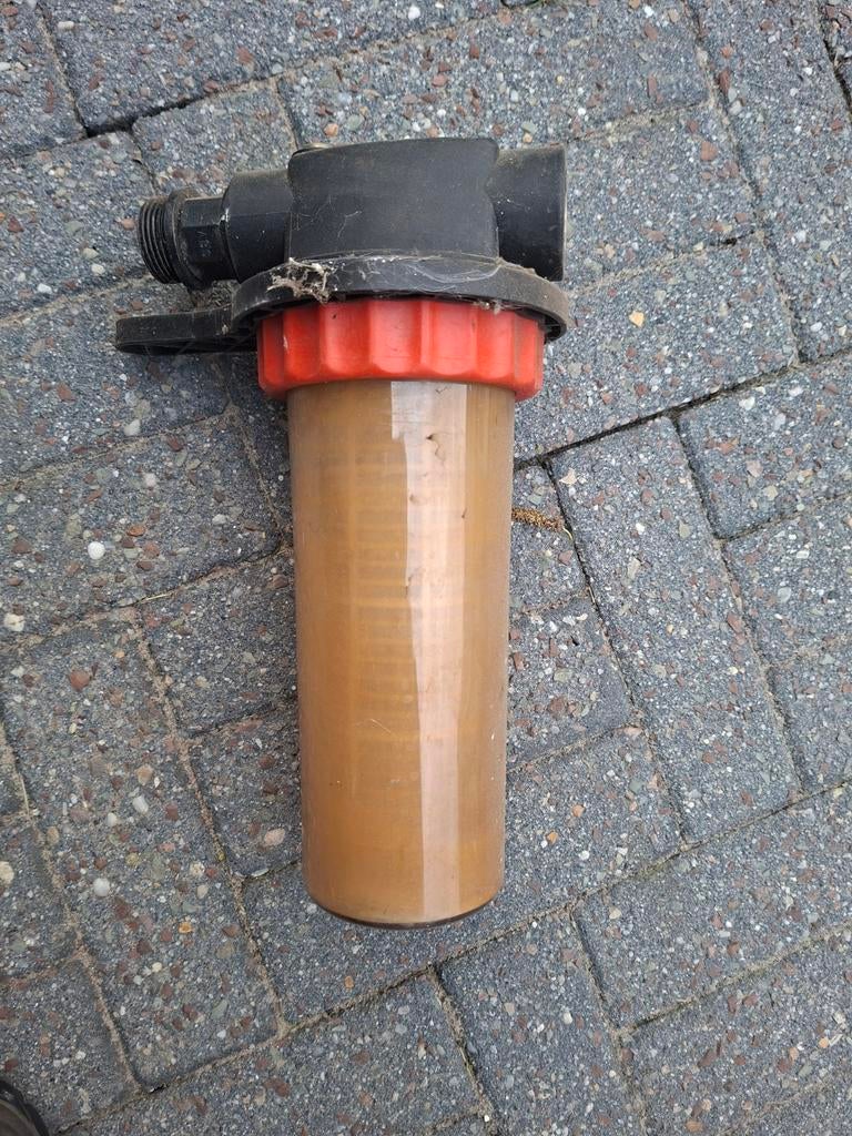 Aanzuigfilter  hydrofoor 1" aansluiting waterpomp, Ophalen of Verzenden