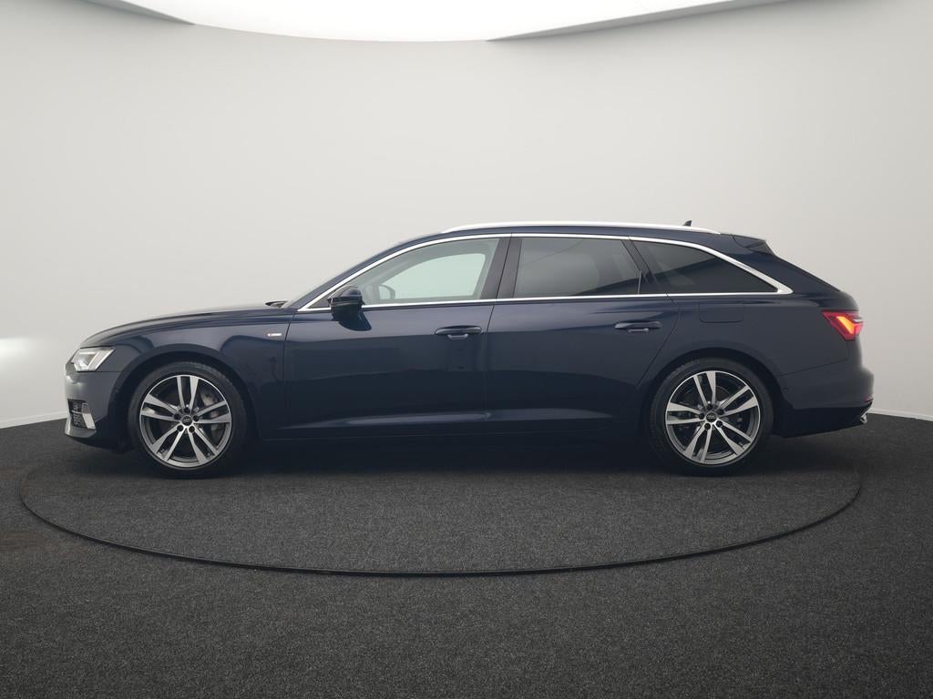 Audi A6 Avant 50 TFSI e Quattro S Line PHEV 300pk Dealer O.H, Automaat, 77 km/l, Gebruikt, 4 cilinders