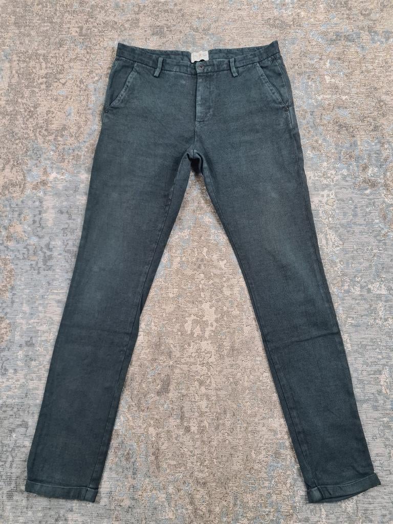 Cast Iron Riser Chino W33 L34 Slim STRETCH Bronno3334, Kleding | Heren, Broeken en Pantalons, Zo goed als nieuw, Maat 52/54 (L)