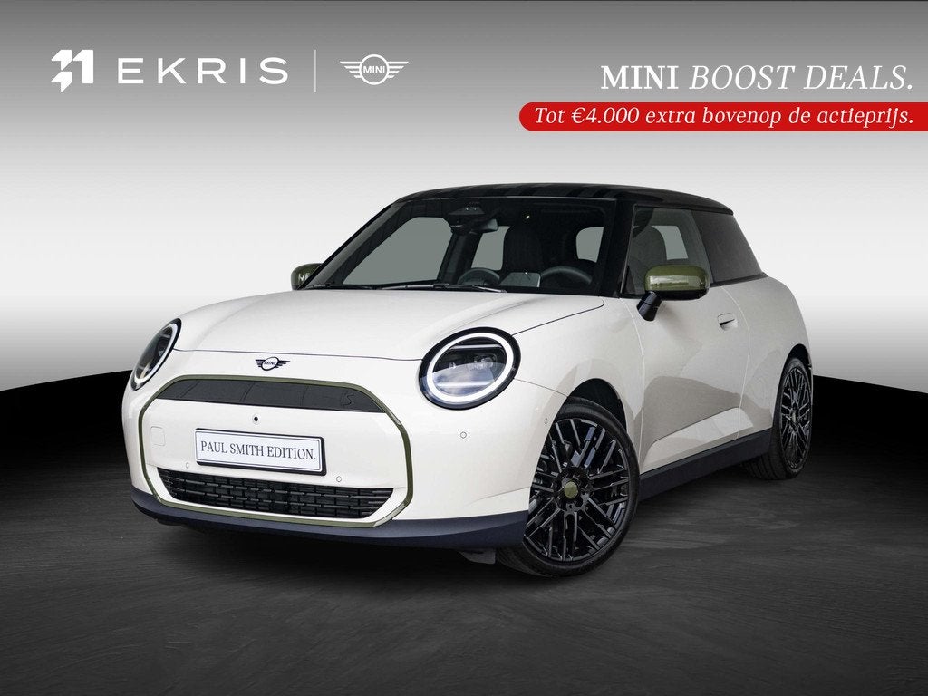 MINI 3-Deurs Cooper SE Paul Smith L-pakket | Stoel & Stuurve