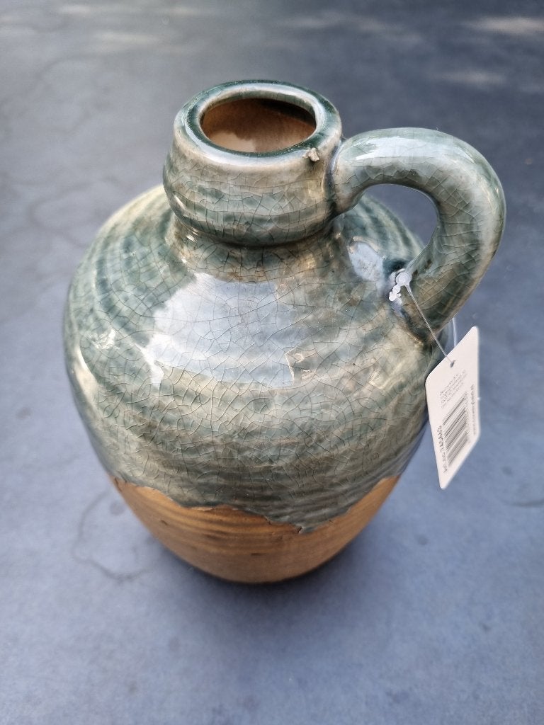 Countryfield vaas (nieuw), Ophalen, Nieuw, Steen/keramiek, 20 cm