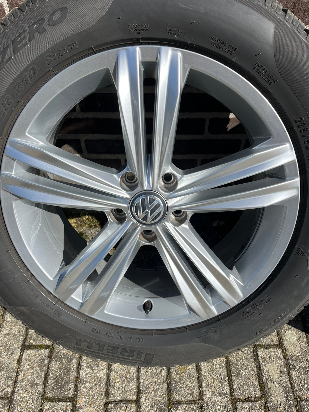 VW Tiguan velgen & winterbanden “Sebring” 18 inch, Auto-onderdelen, Ophalen, 18 inch, Gebruikt, Banden en Velgen