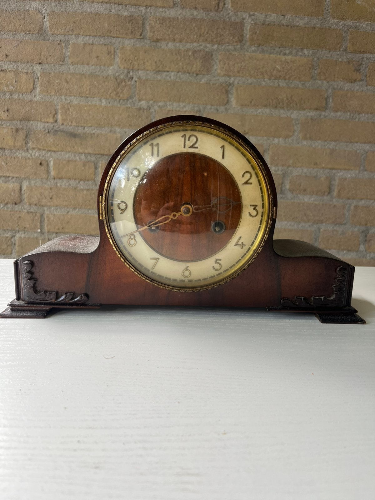 Antieke Juba Pendule / Tafelklok – Intact & Nette Staat, Ophalen of Verzenden