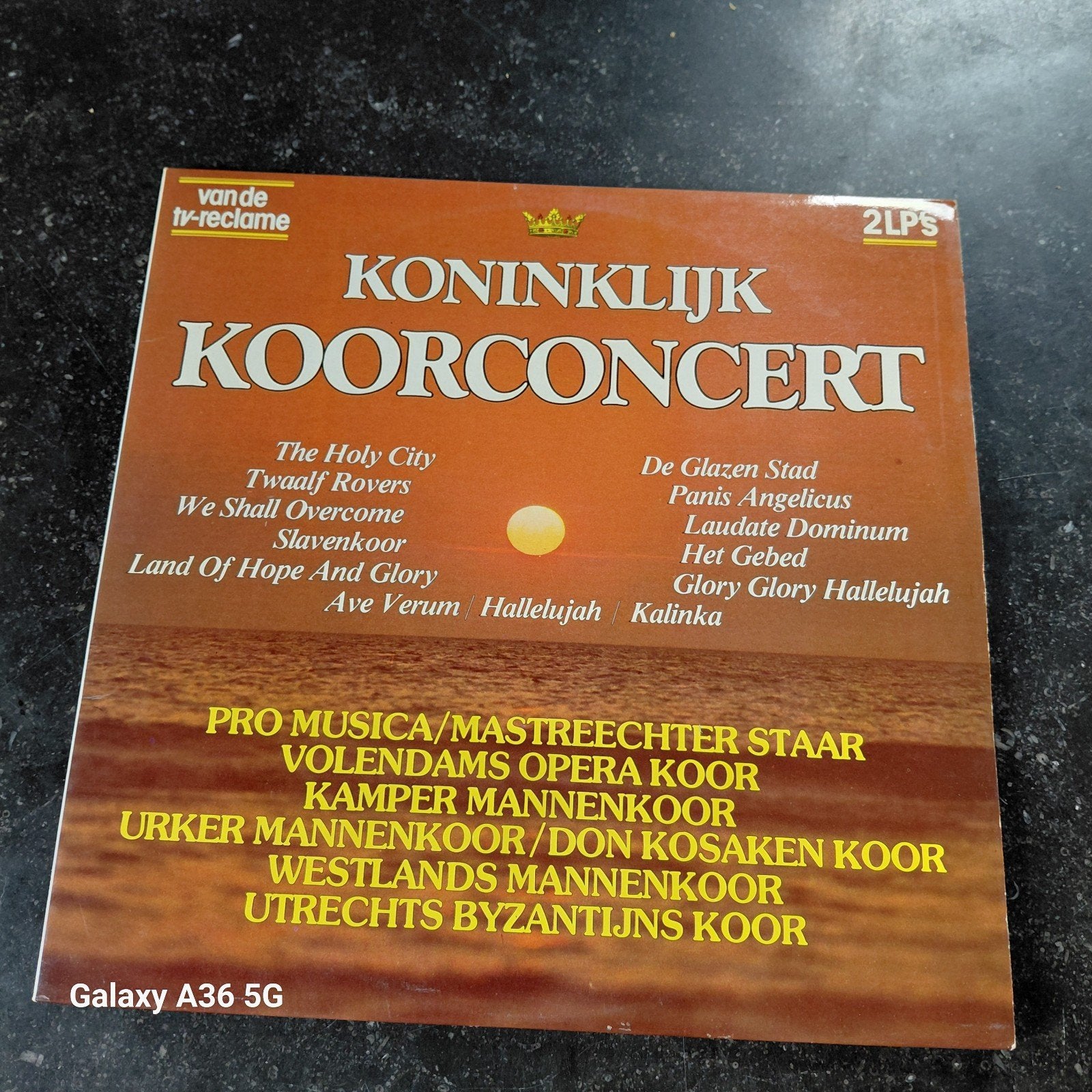 Koninklijk Koorconcert - 2LP's Klassieke Koorwerken, Gebruikt, Overige componisten, Modernisme tot heden, Ophalen of Verzenden