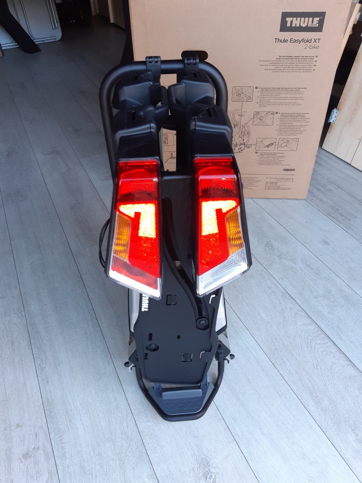 Foto 7 van thule easyfold xt2 933 fietsendrager + opberghoes NIEUW !!
