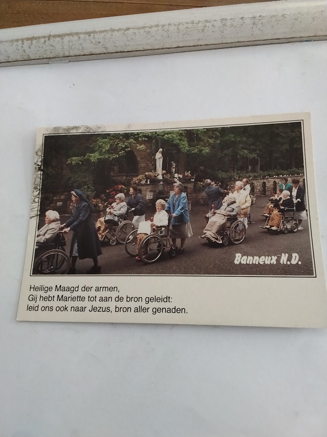 Oude Ansichtkaart Banneux N.D. - Gelopen, Ophalen of Verzenden, 1960 tot 1980, Gelopen