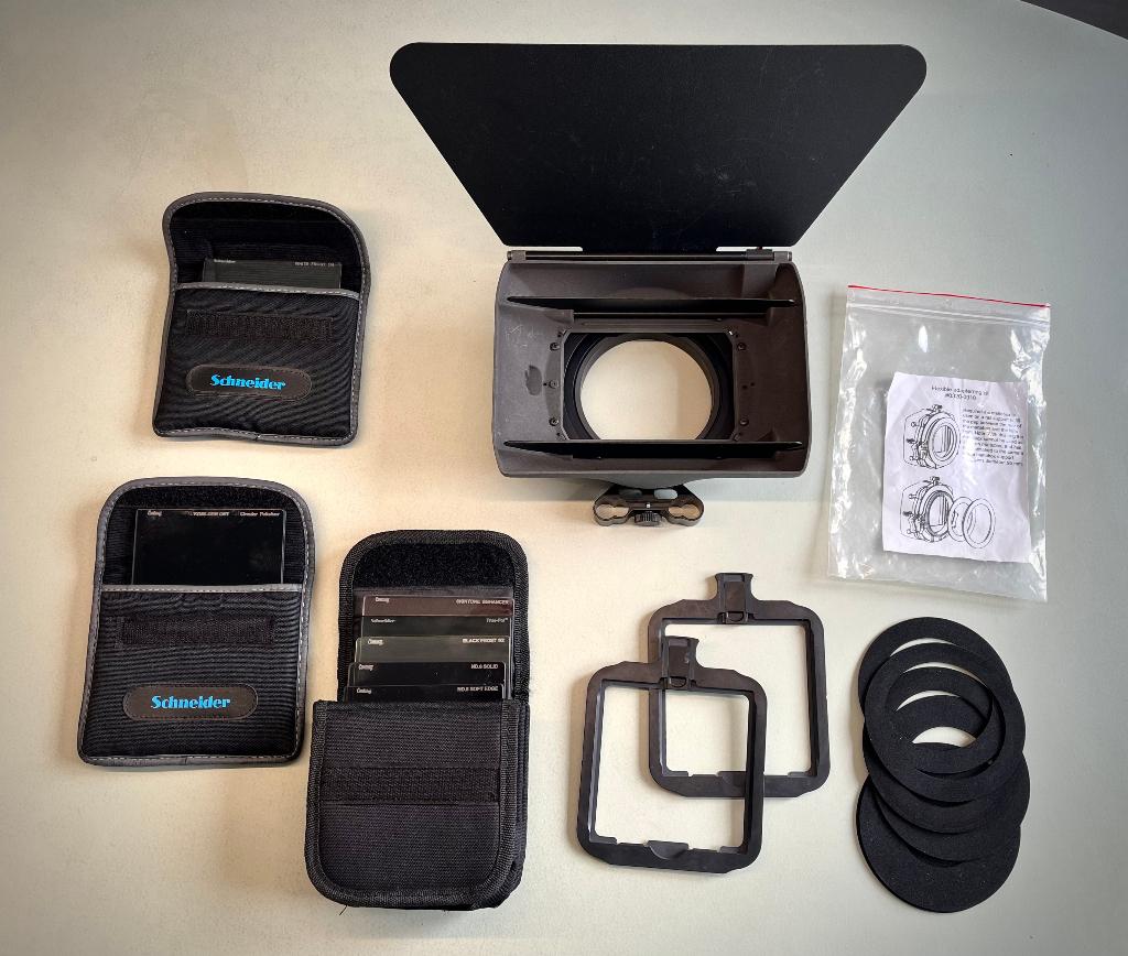 Vocas mattebox MB-250 + optionele filterset, Ophalen, Gebruikt