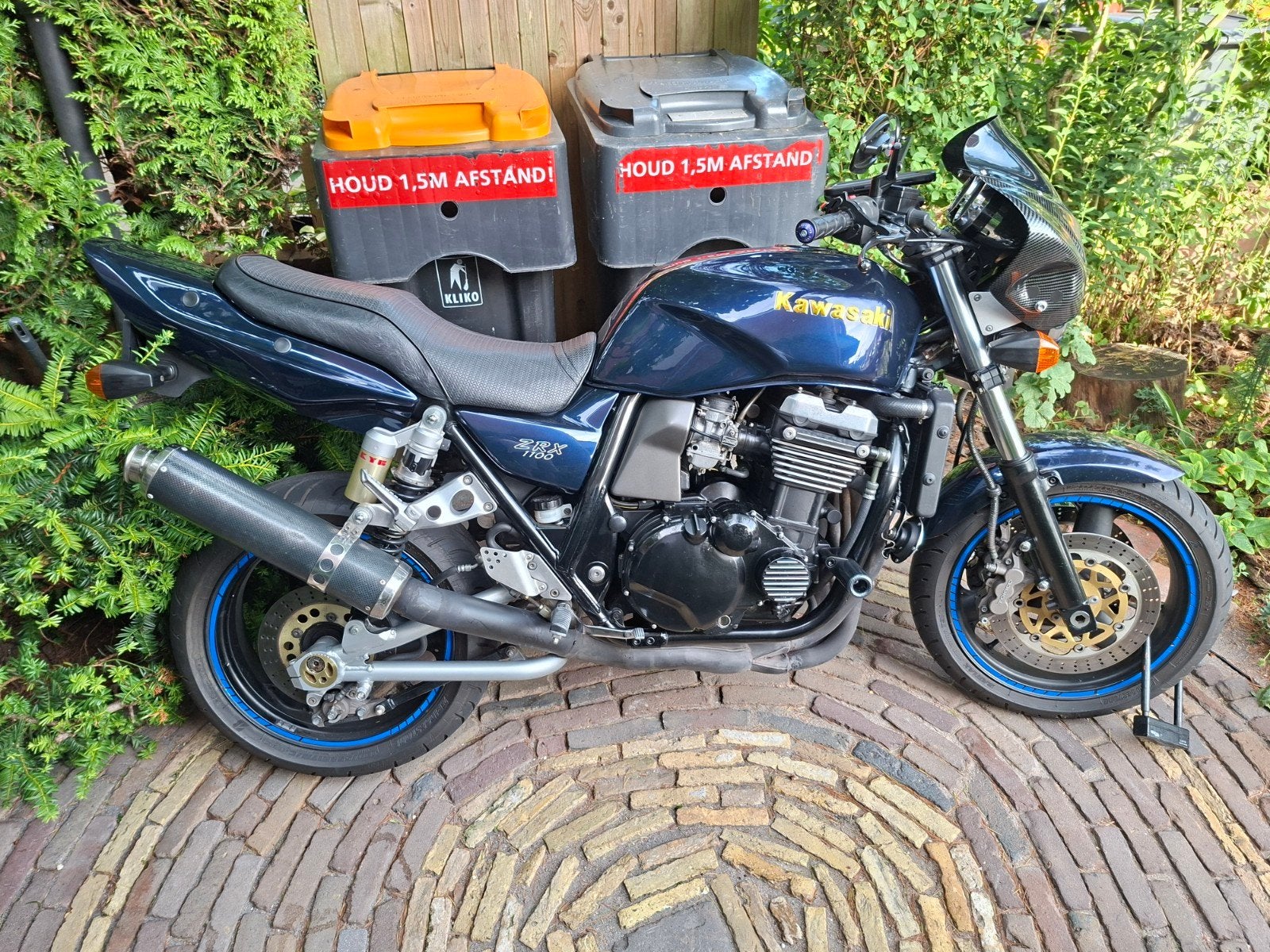 kawasaki zrx 1100 1997, Ophalen, Gebruikt