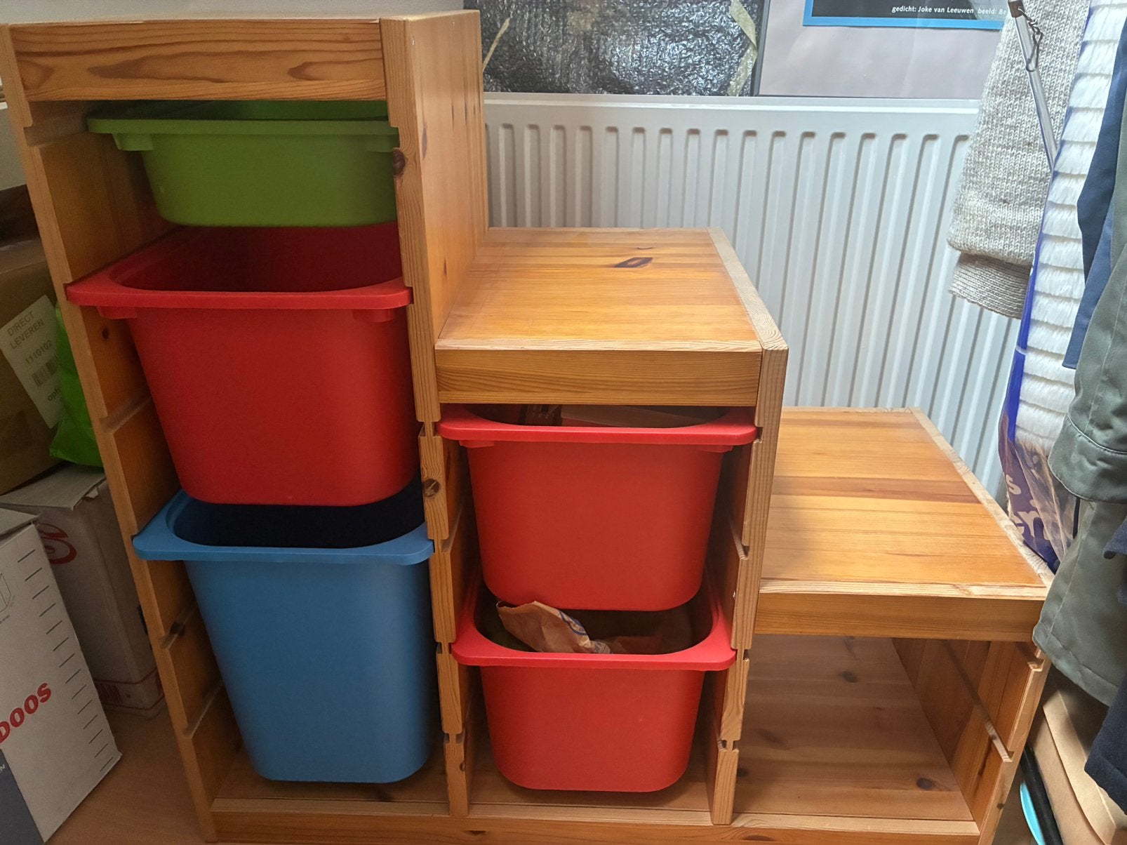Ikea opbergkast trofast, Ophalen, Gebruikt, Kast, 75 tot 100 cm