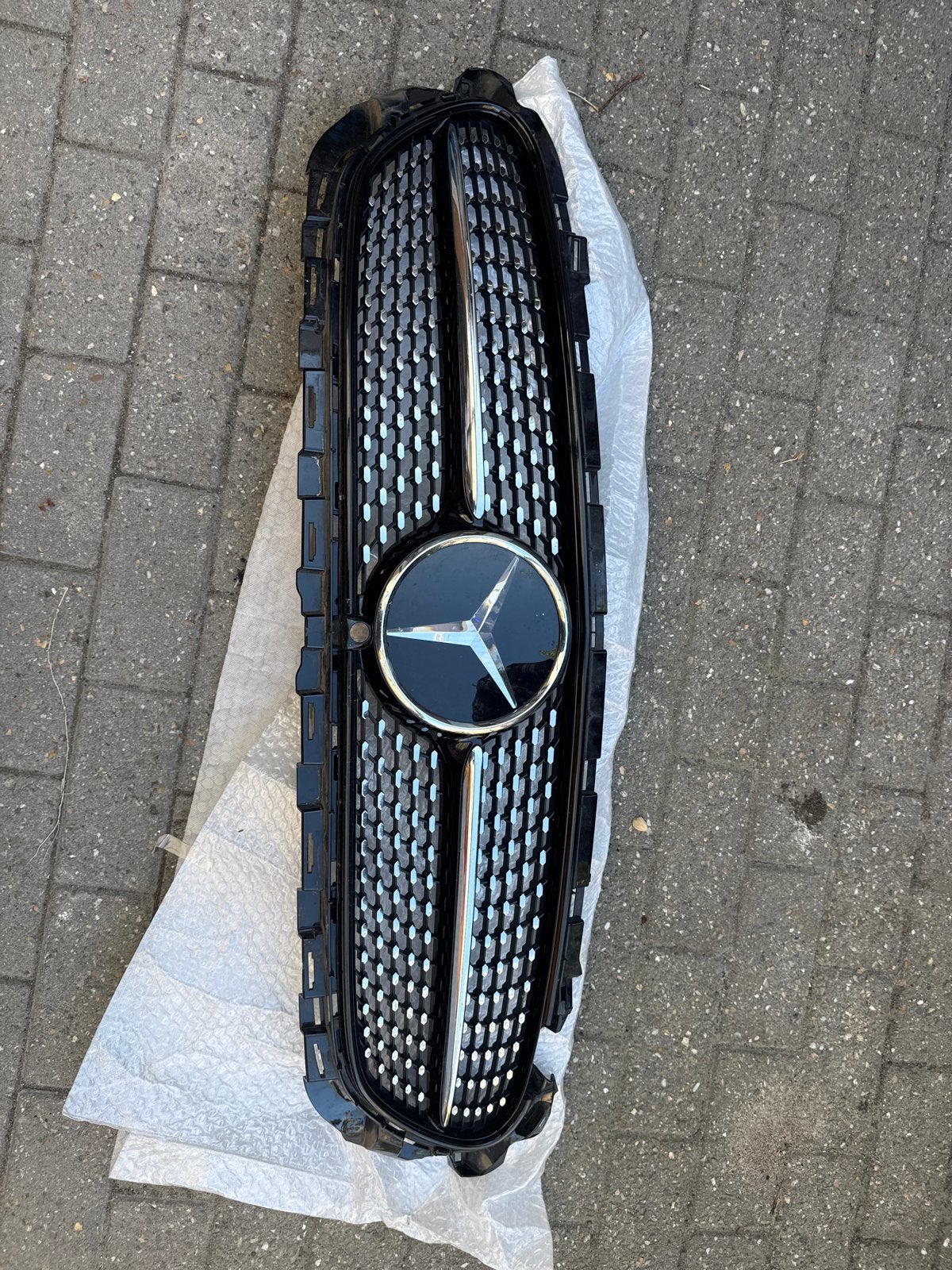 Diamant Grill Mercedes E53 AMG, Ophalen, Voor, Mercedes-Benz, Nieuw