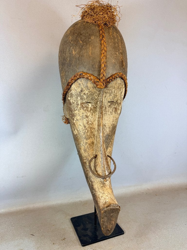 260602 - Afrikaans Fang masker uit Gabon., Ophalen of Verzenden