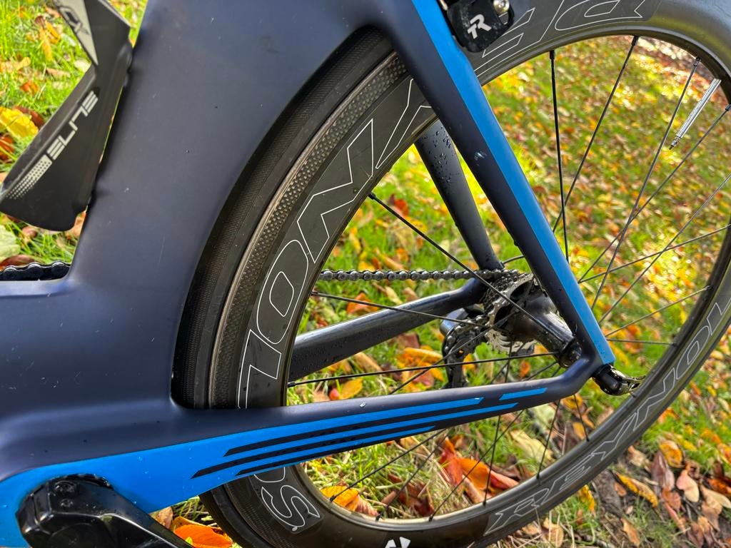 Orbea tijdritfiets met DuraAce vermogensmeter, Fietsen en Brommers, Overige merken, 28 inch, Gebruikt, Carbon
