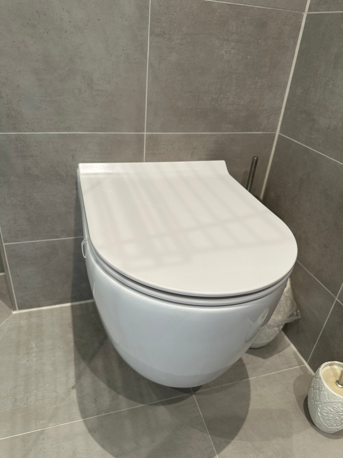 Hangend Toilet Maxaro Easyclean Wit 55x36x33cm, Ophalen, Zo goed als nieuw, Toilet